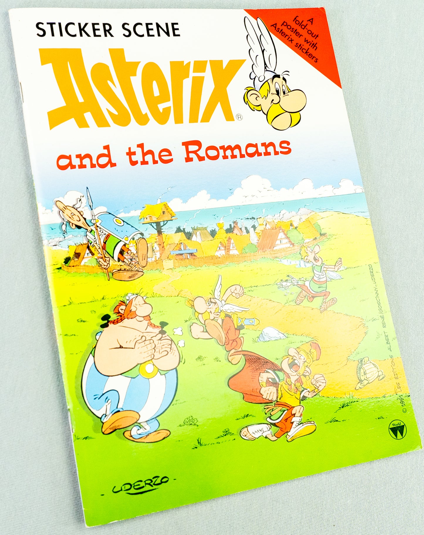 Asterix and the Romans Sticker Scene Books UK Editions World/Egmont UK Uderzo