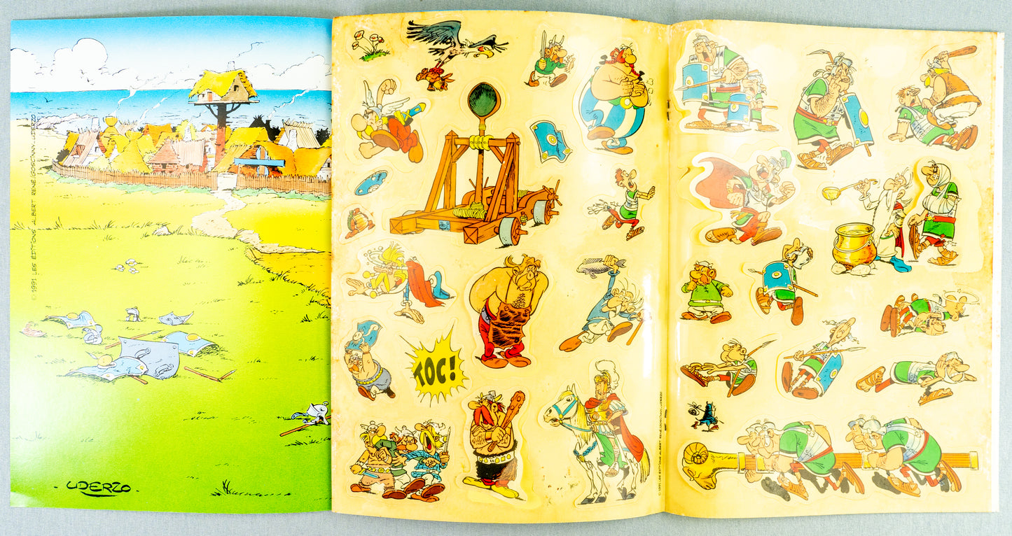 Asterix and the Romans Sticker Scene Books UK Editions World/Egmont UK Uderzo