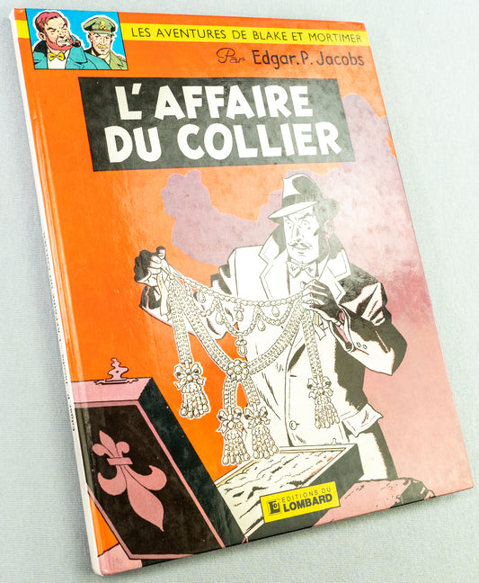 Blake & Mortimer: L' Affaire Du Collier Edgar Jacobs 1982 Early Edition HB