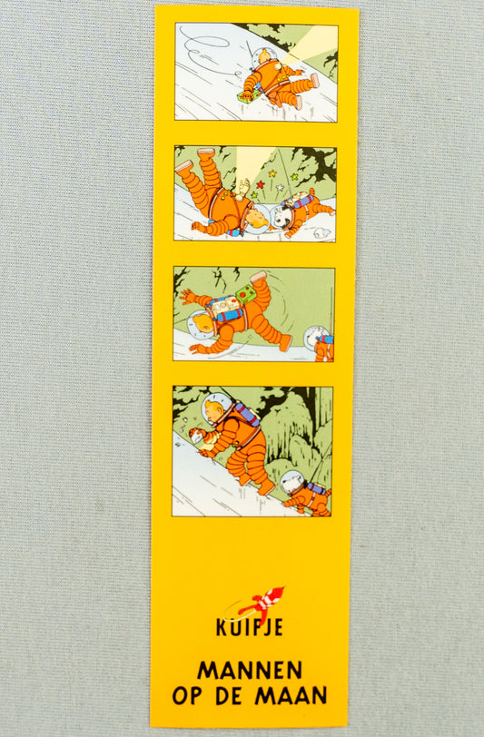 Tintin Mannen Op De Maan Rare Belge Post/Moulinsart Tintin 1999 Bookmark