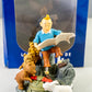 Tintin Snowy & Bear Cubs: Destination Moon Large Box Scene Figurine 10cm Model Coffret