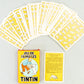 Vintage Tintin Family Playing Cards - Jeu de Familles 1993 by Carta Mundi