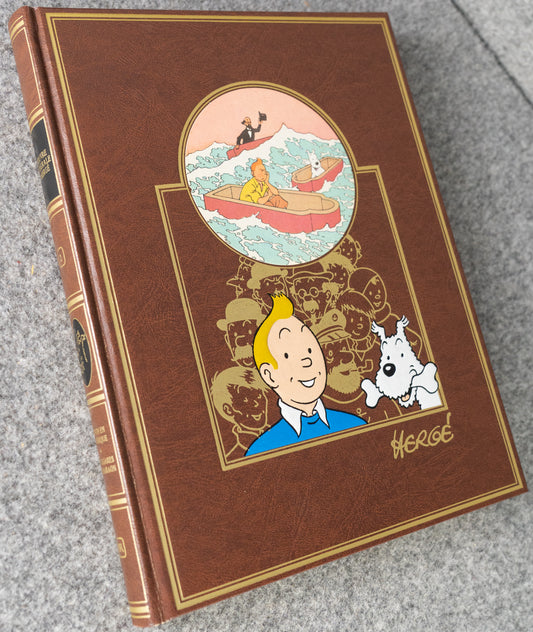 Rombaldi Tintin Volume 2 - Tintin in America, Cigars of the Pharaoh + other works - 1st Edition 1985 Herge EO