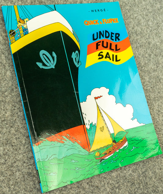 Quick & Flupke - Under Full Sail 2009 Vintage Egmont UK Paperback Edition