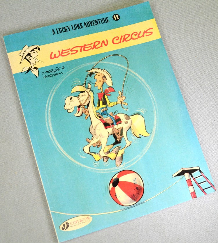 Lucky Luke Volume 11: Western Circus Lucky - Paperback UK Comic Book (DEFECTED)