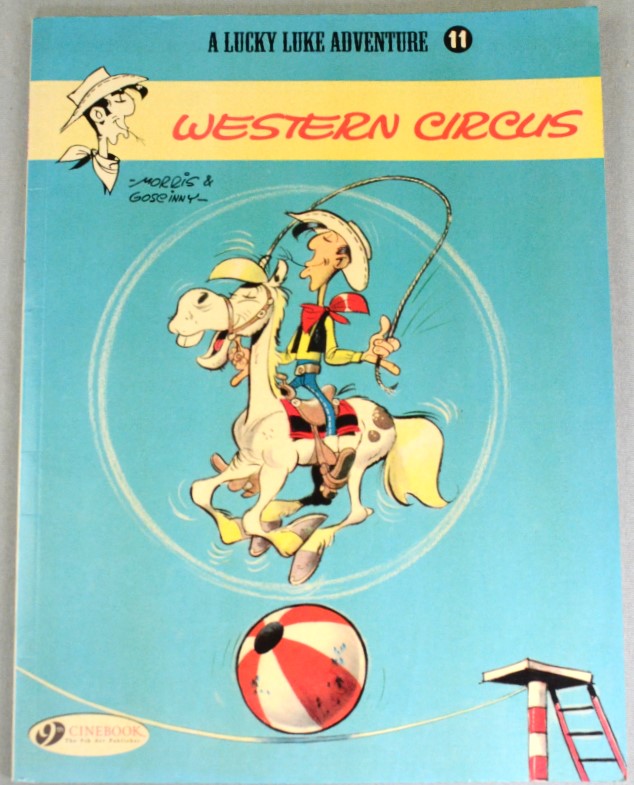 Lucky Luke Volume 11: Western Circus Lucky - Paperback UK Comic Book (DEFECTED)