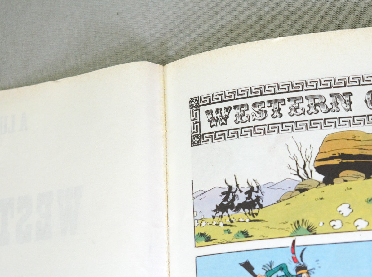 Lucky Luke Volume 11: Western Circus Lucky - Paperback UK Comic Book (DEFECTED)