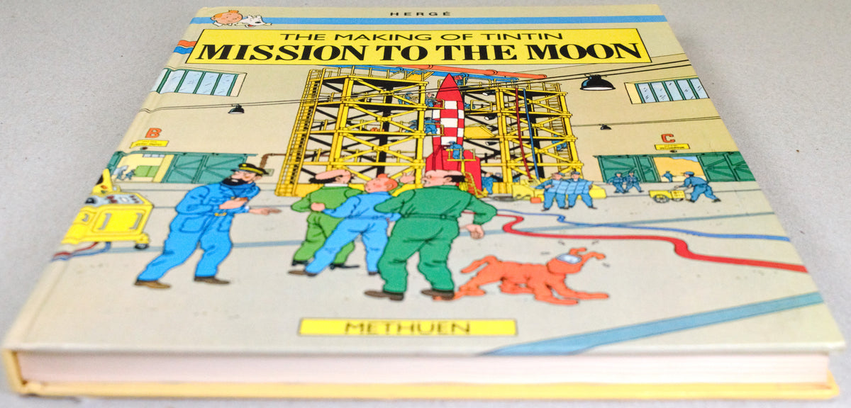 Making of Tintin: Mission to the Moon 1989 Methuen 1st Edition UK Herge Rare EO