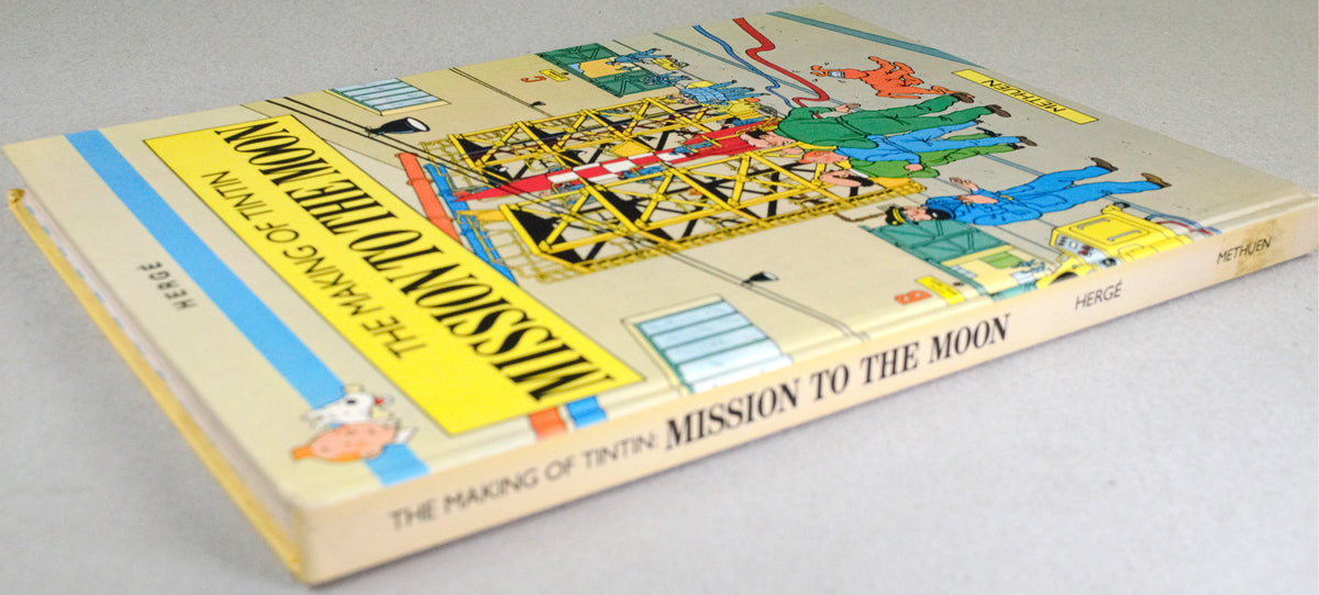 Making of Tintin: Mission to the Moon 1989 Methuen 1st Edition UK Herge Rare EO