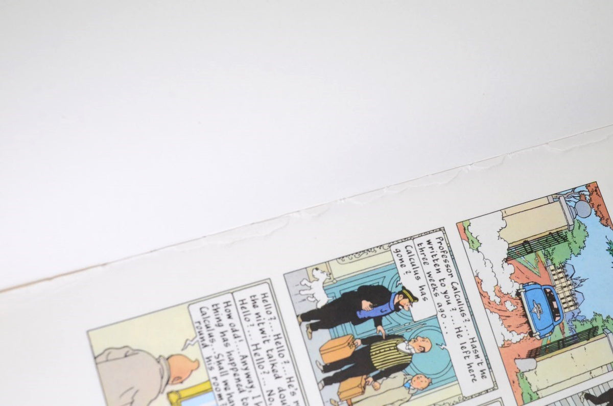 Making of Tintin: Mission to the Moon 1989 Methuen 1st Edition UK Herge Rare EO