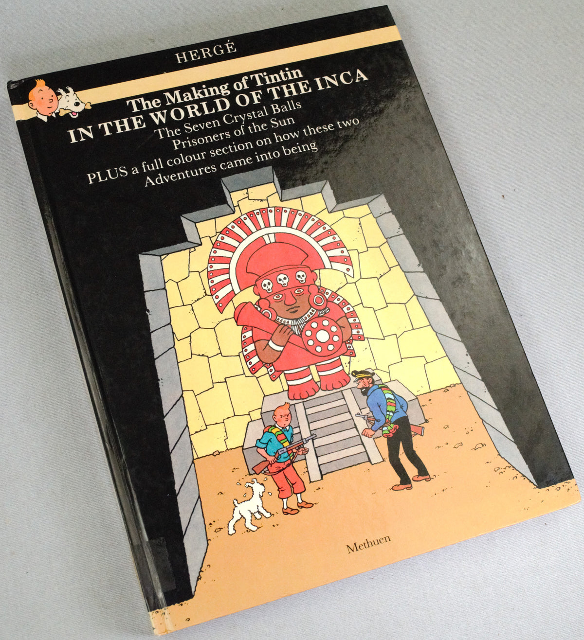 Making of Tintin: World of the Inca 1985 Methuen 1st Edition UK by Herge Rare EO