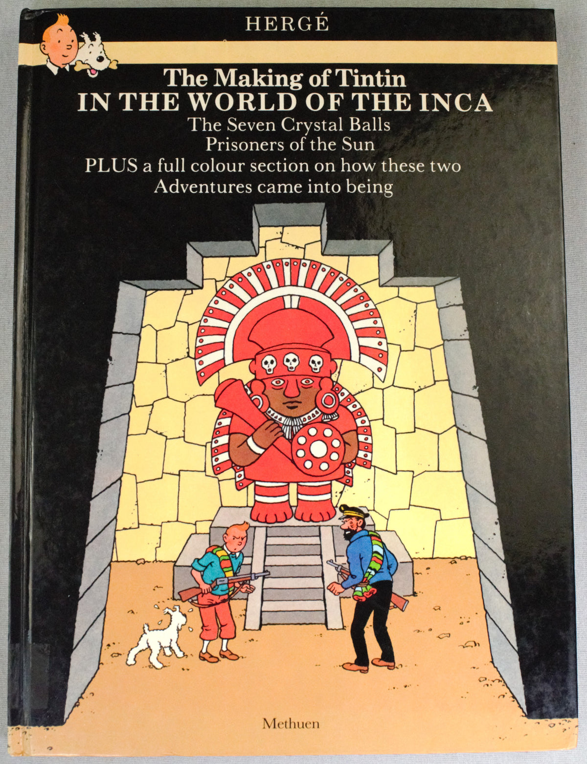 Making of Tintin: World of the Inca 1985 Methuen 1st Edition UK by Herge Rare EO