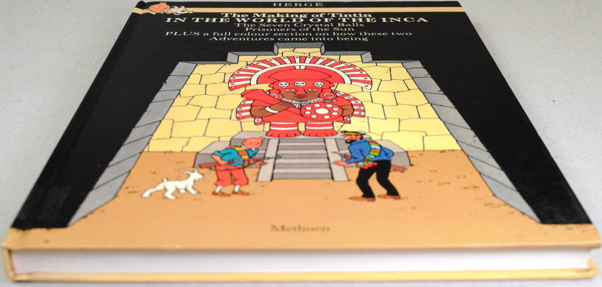 Making of Tintin: World of the Inca 1985 Methuen 1st Edition UK by Herge Rare EO