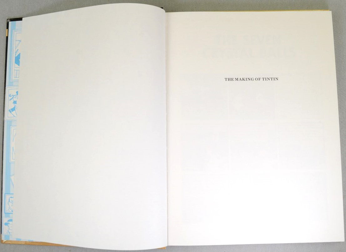 Making of Tintin: World of the Inca 1985 Methuen 1st Edition UK by Herge Rare EO