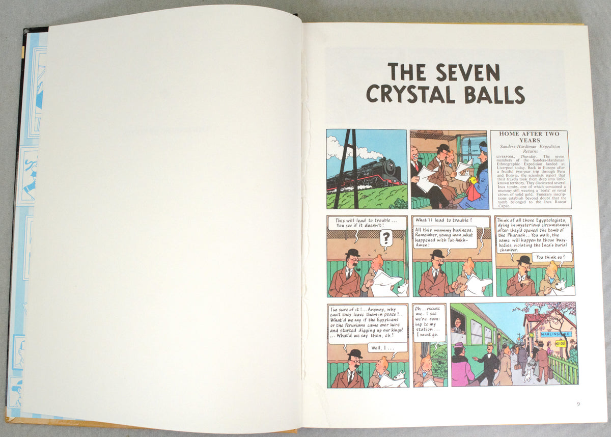 Making of Tintin: World of the Inca 1985 Methuen 1st Edition UK by Herge Rare EO