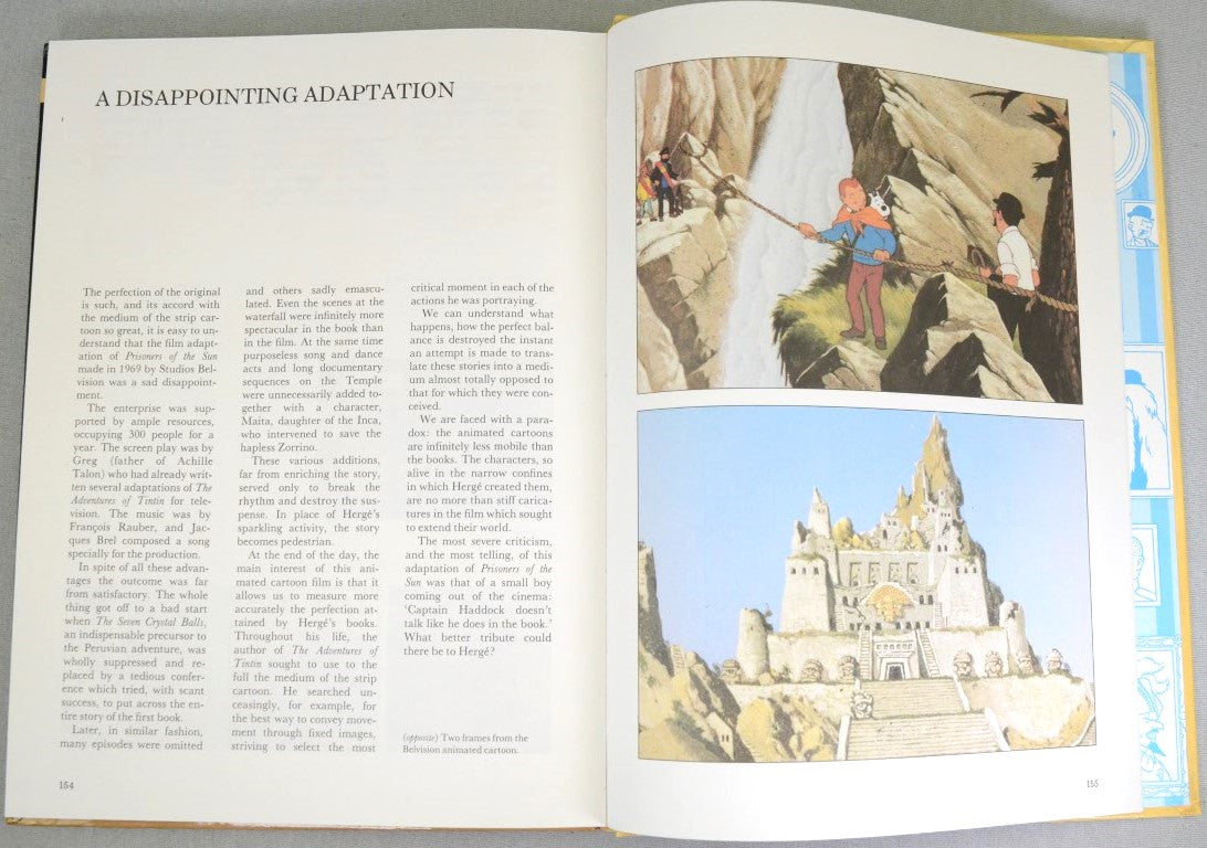 Making of Tintin: World of the Inca 1985 Methuen 1st Edition UK by Herge Rare EO