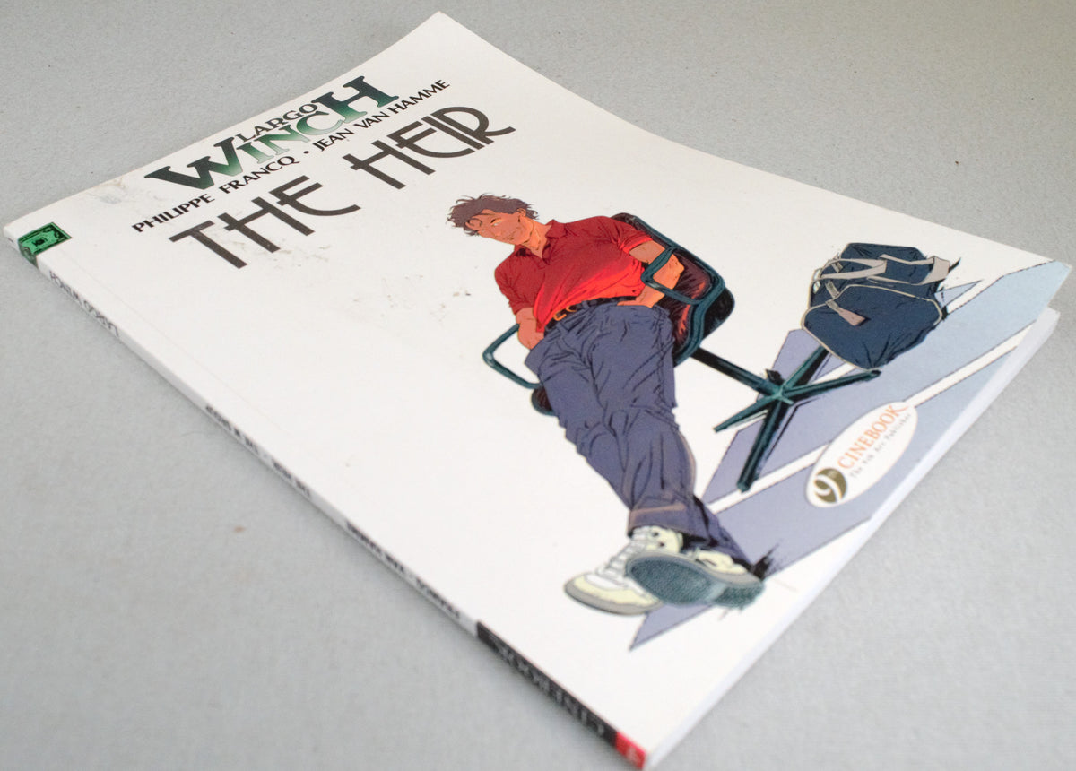 Largo Winch Volume 1 - The Heir Cinebook Paperback Comic Book by Francq / Hamme DEFECTED