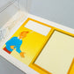 Original 1980 Hergé Studios Artwork: PLV Rombaldi Tintin Design - 1 Black print cell + real colouring