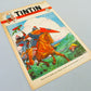 JOURNAL TINTIN Issue 17: 1947 J. Laudy Cover Edition Vintage Comic EO Couverture