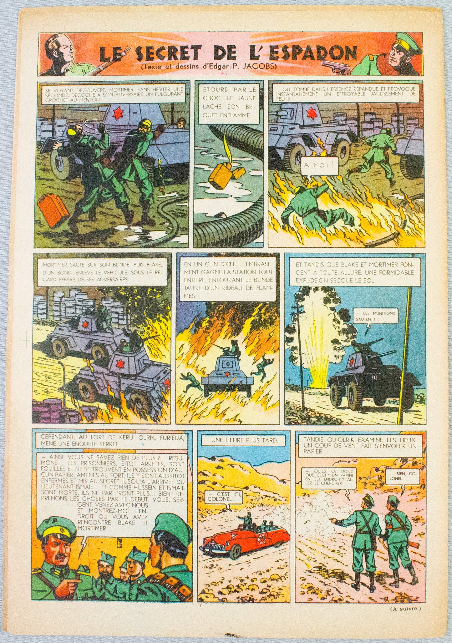 JOURNAL TINTIN Issue 17: 1947 J. Laudy Cover Edition Vintage Comic EO Couverture