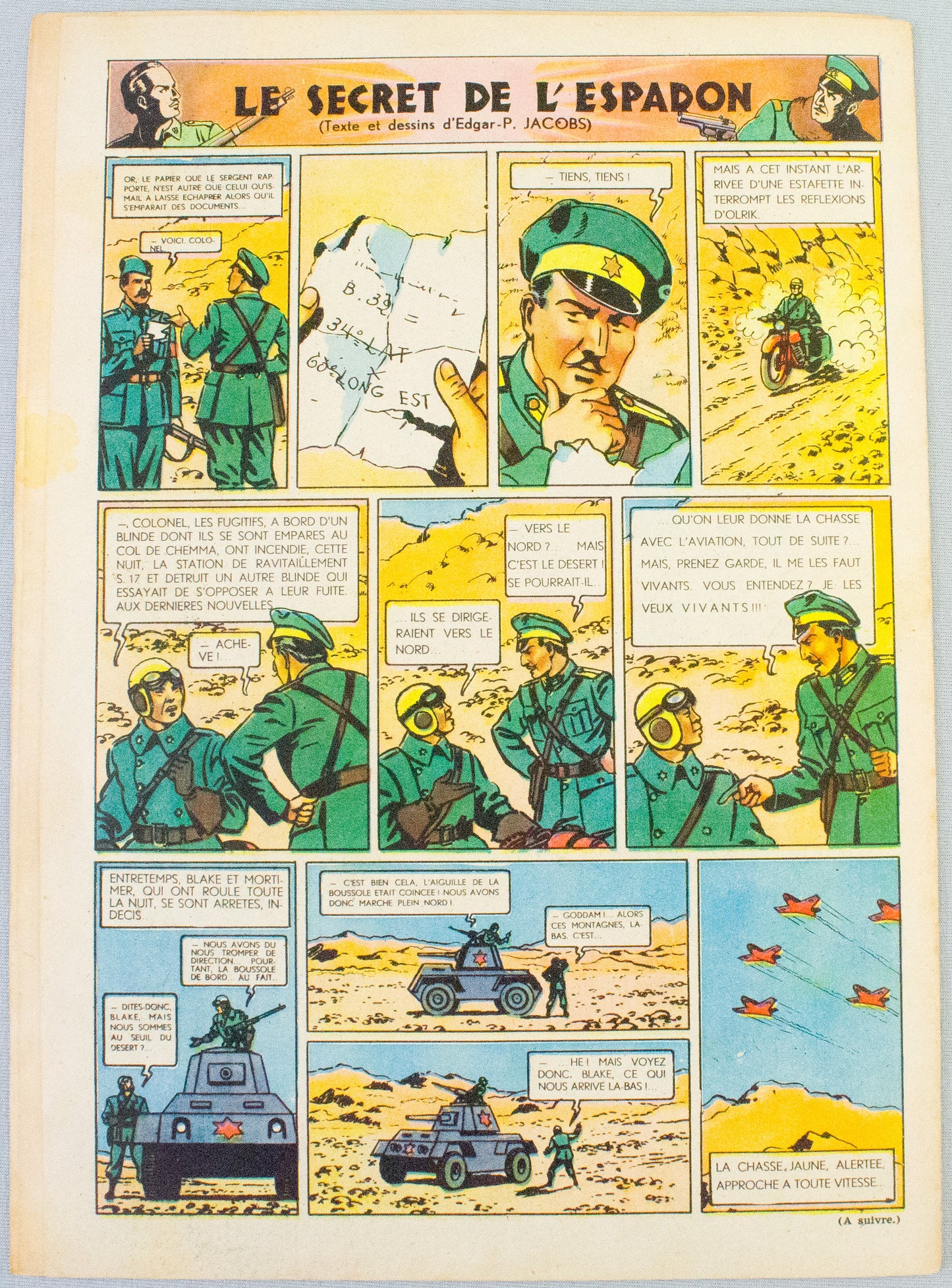 JOURNAL TINTIN Issue 18: 1947 P. Cuvelier Cover Edition Vintage Comic EO Couverture