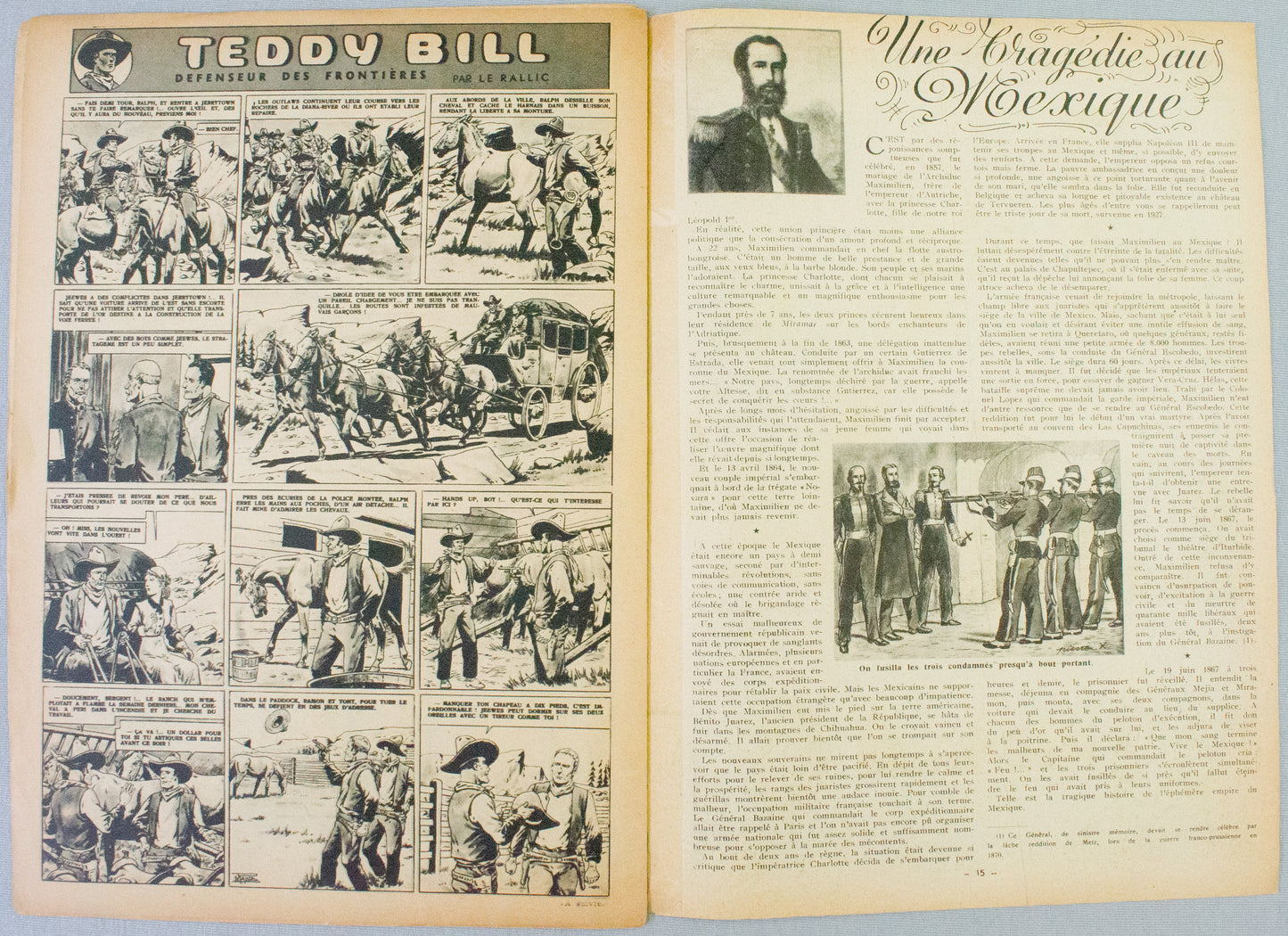 JOURNAL TINTIN Issue 21: 1947 J. Laudy Cover Edition Vintage Comic EO Couverture