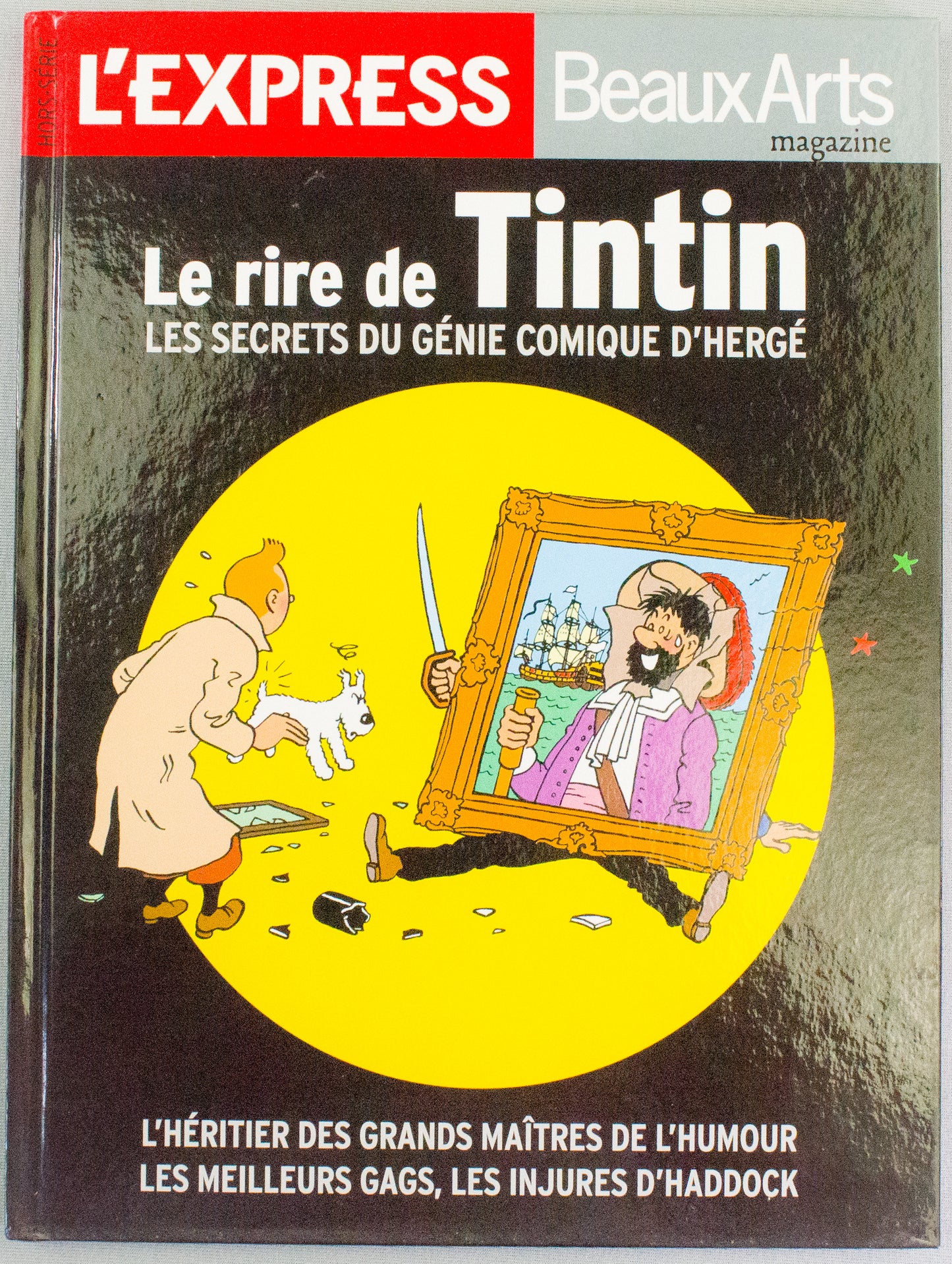 Le Rire Tintin: Express Fine Arts Magazine 2014 French HB Book Moulinsart 1st EO