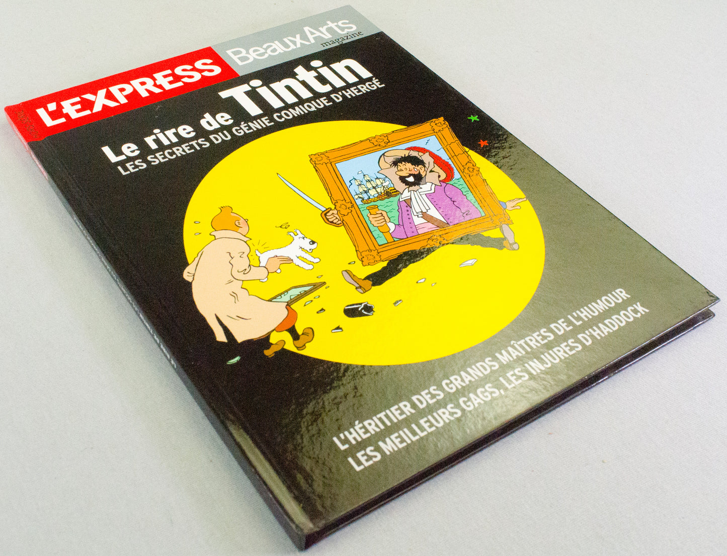 Le Rire Tintin: Express Fine Arts Magazine 2014 French HB Book Moulinsart 1st EO