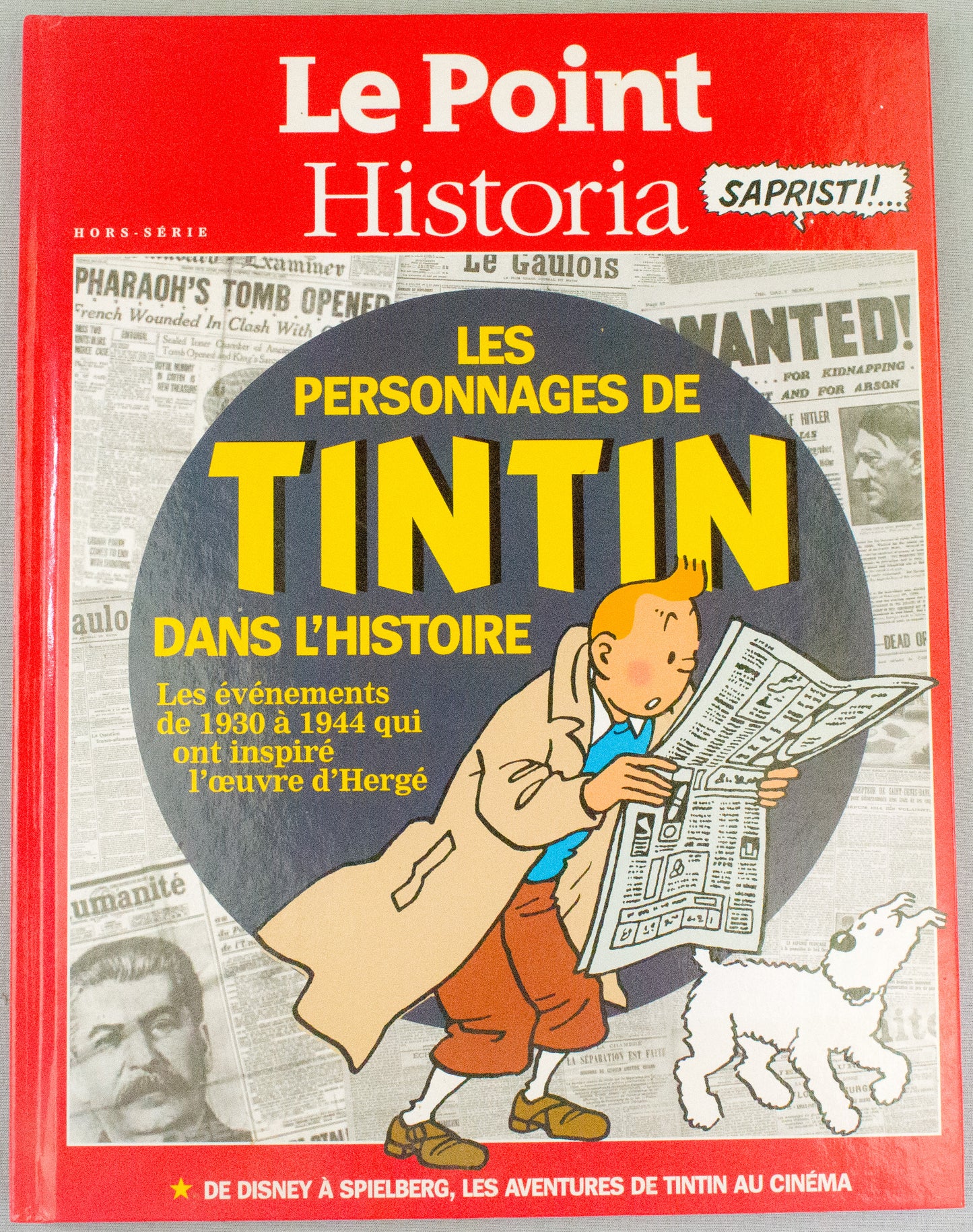 Le Point Historia Tintin Volume 1 - French Hardback 2011 Edition Book EO