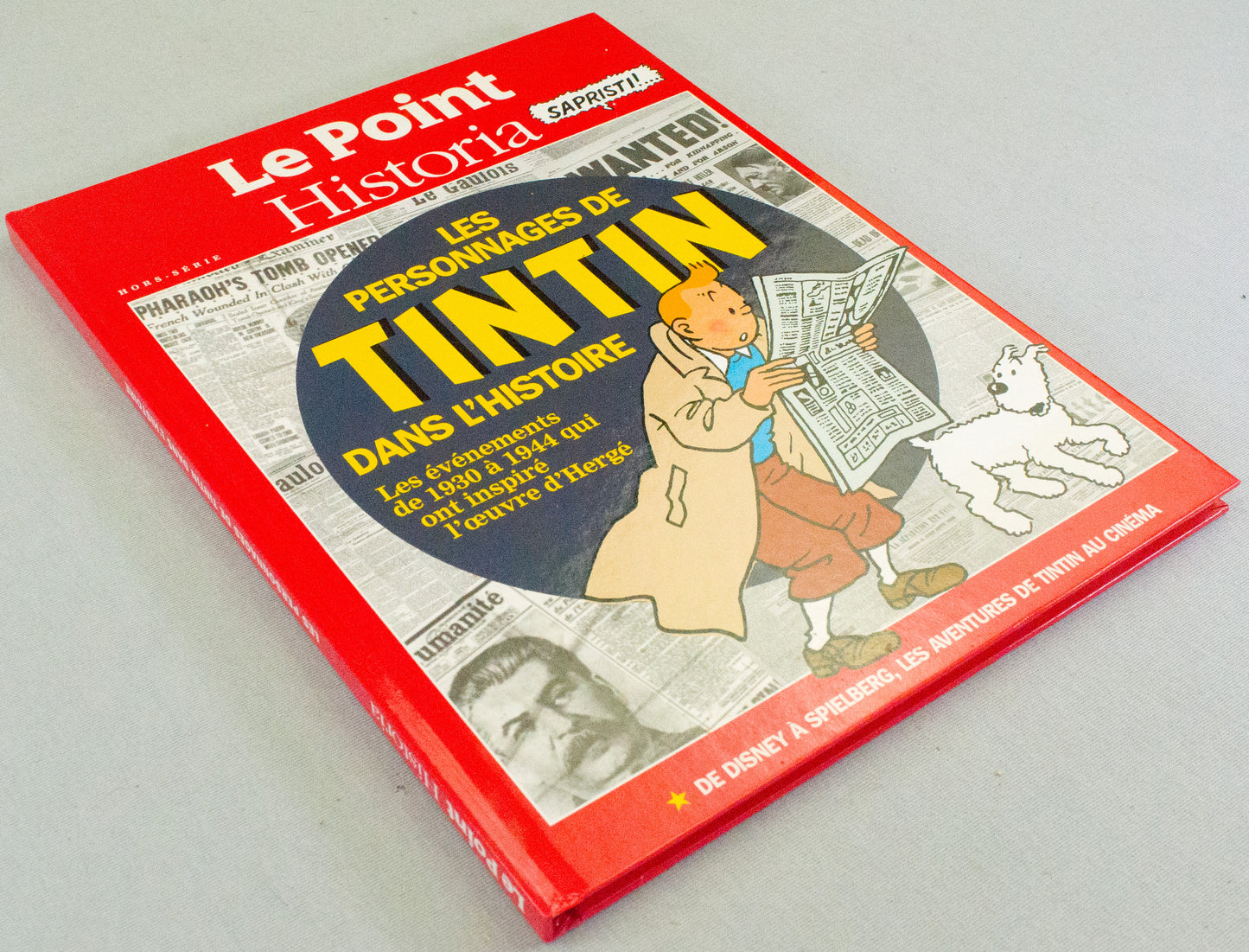 Le Point Historia Tintin Volume 1 - French Hardback 2011 Edition Book EO
