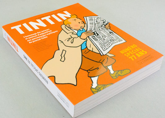 Journal Tintin - Spécial 77 Ans - Hardback Book 2023 Lombard 1st Edition EO
