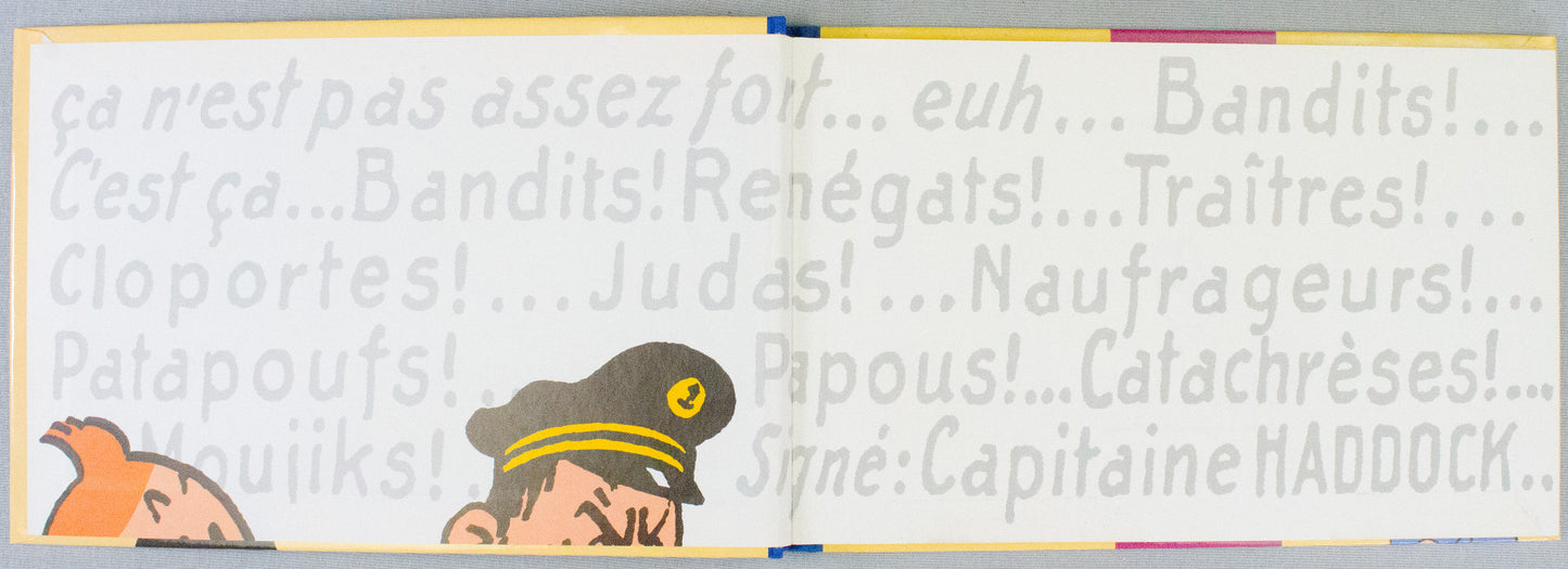 Le Haddock Illustre Book - Casterman 1991 French Hardback Edition by Albert Algoud