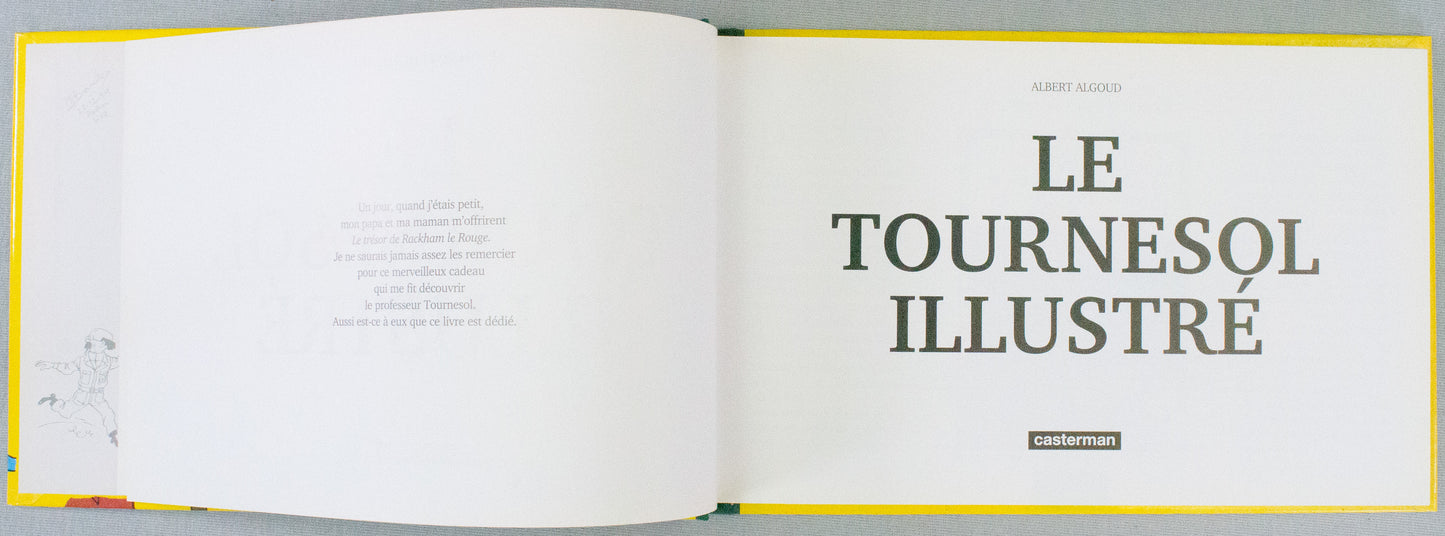 Le Tournesol Illustre Book - Casterman 1994 French HB Edition by Albert Algoud