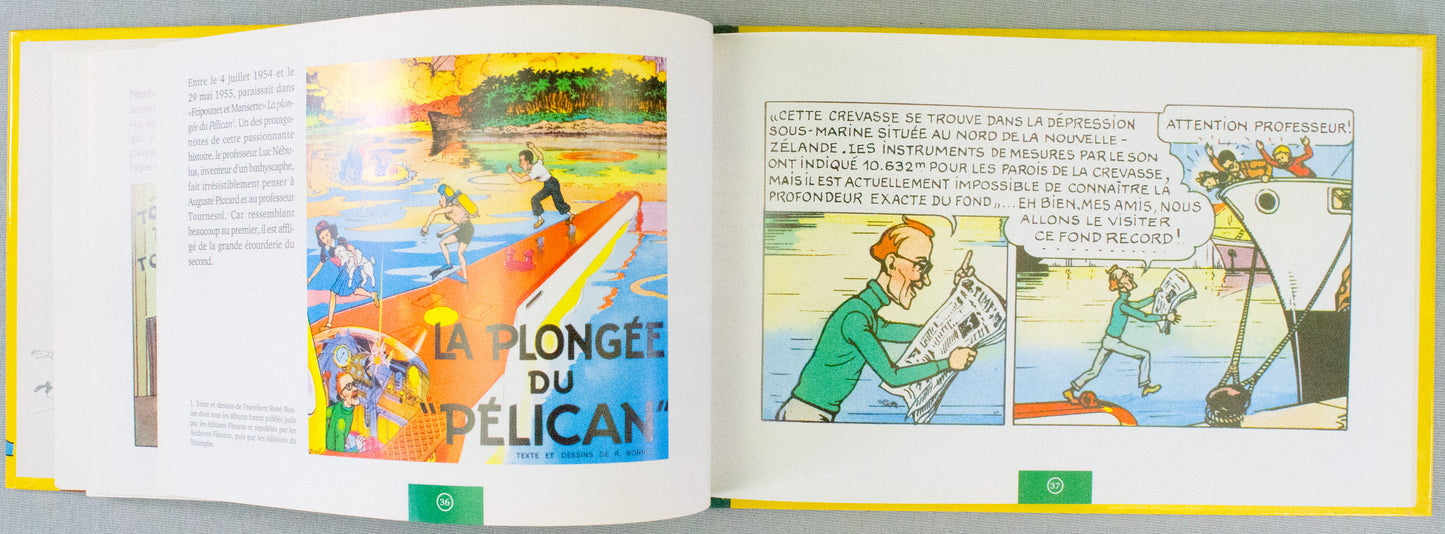 Le Tournesol Illustre Book - Casterman 1994 French HB Edition by Albert Algoud