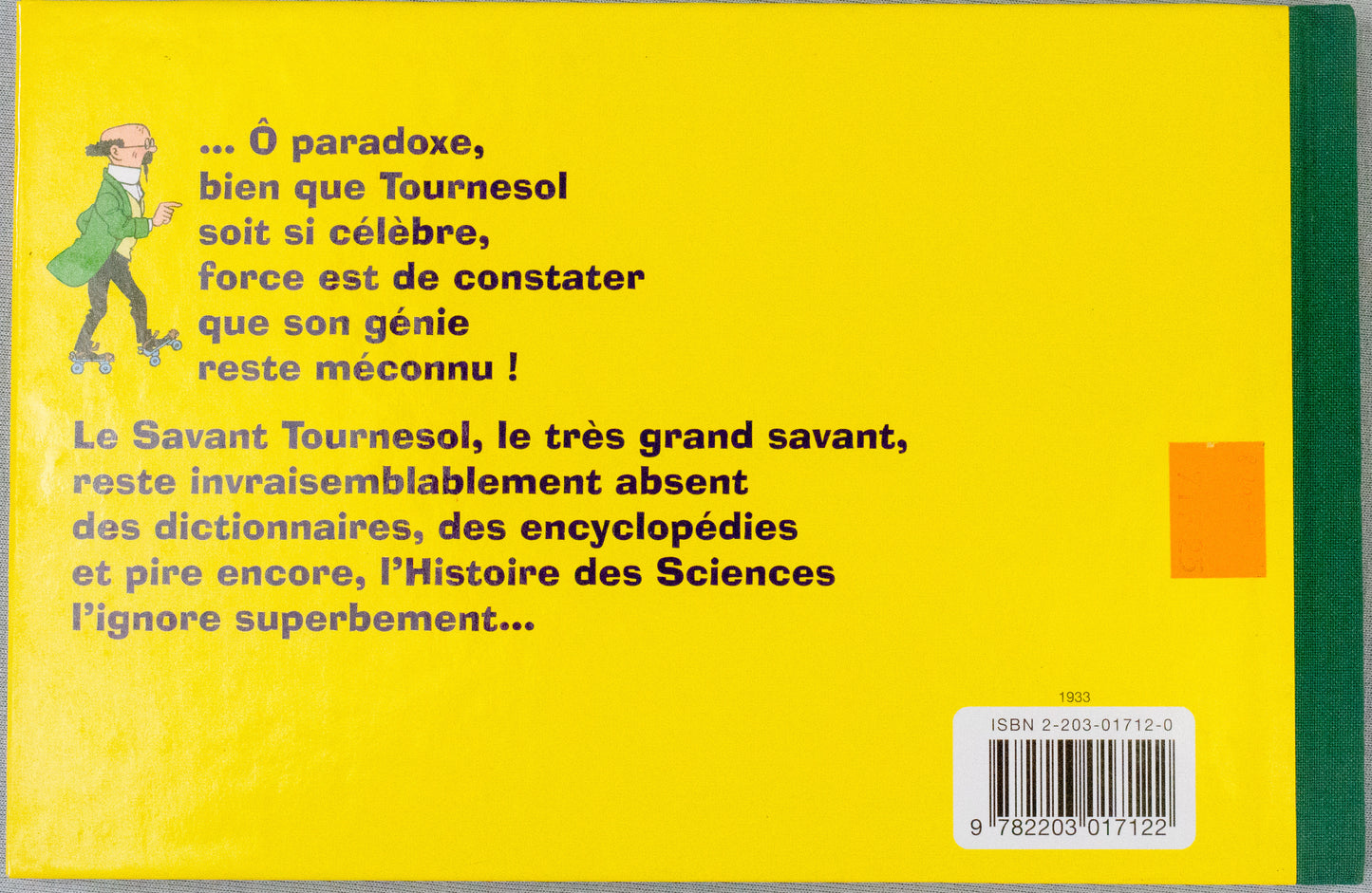 Le Tournesol Illustre Book - Casterman 1994 French HB Edition by Albert Algoud