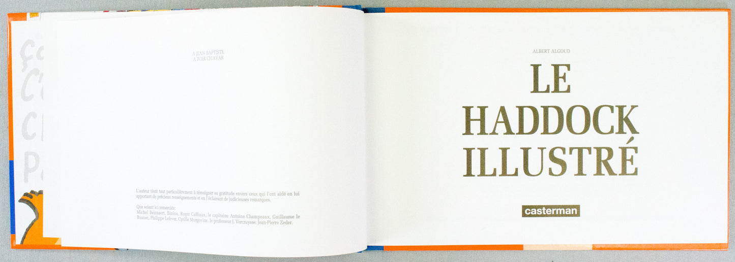 Du Captaine Haddock Ilustre - Casterman 1991 French HB Edition by Albert Algoud