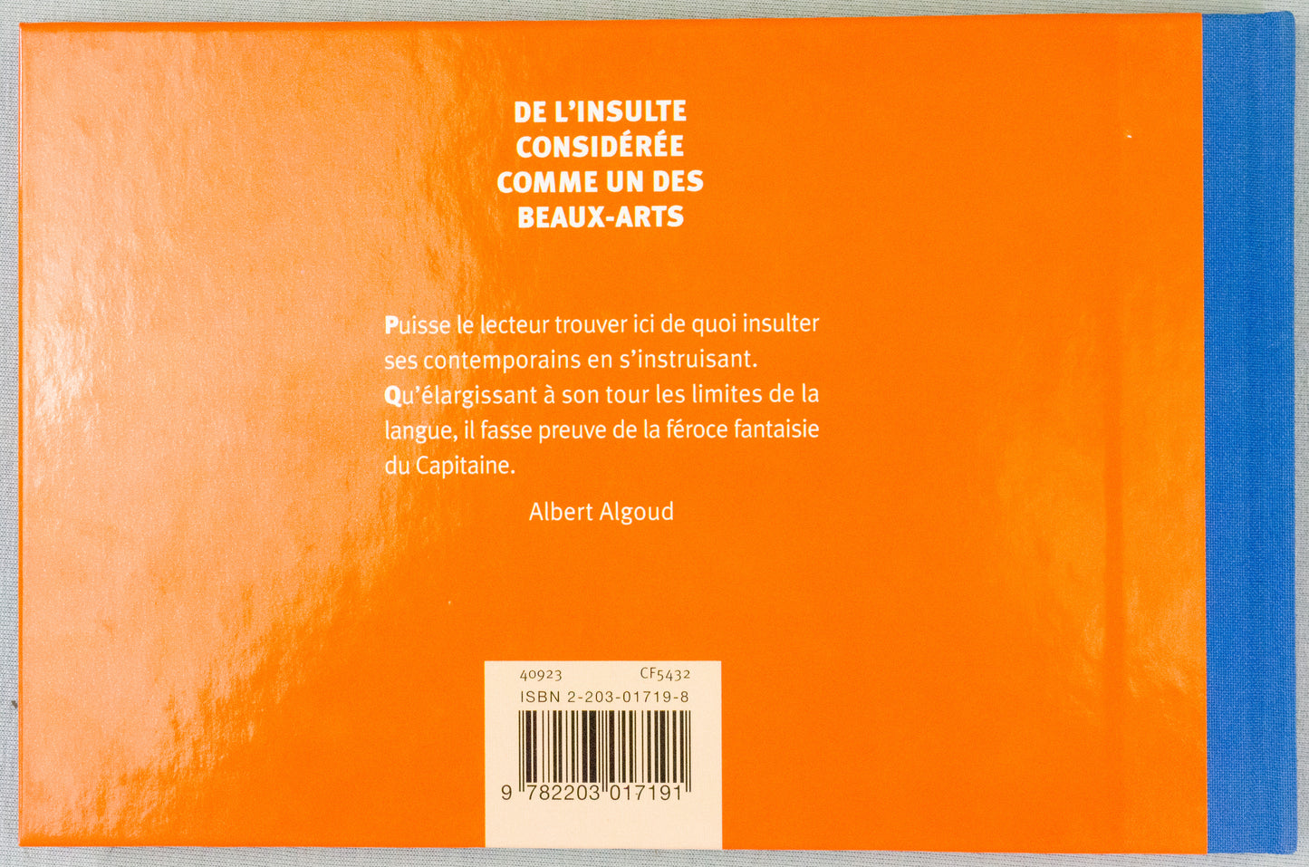 Du Captaine Haddock Ilustre - Casterman 1991 French HB Edition by Albert Algoud