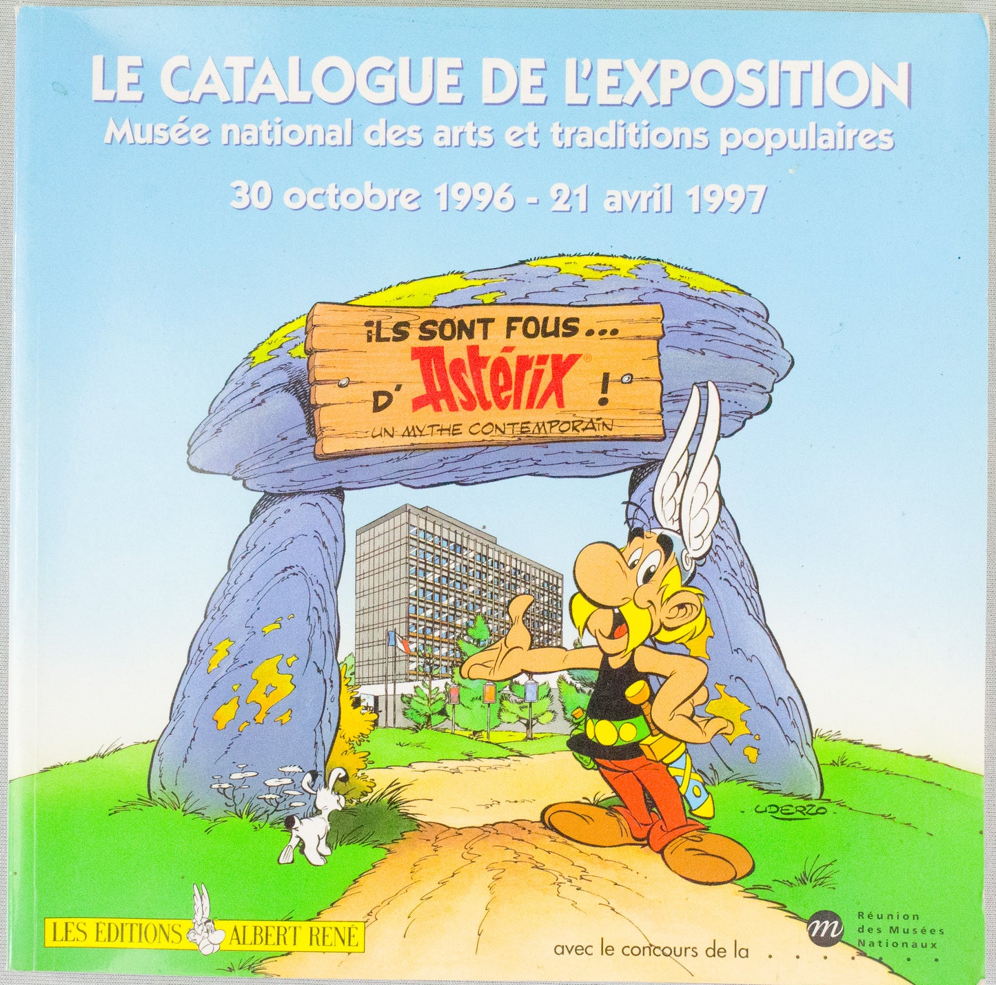 Asterix Le Catalogue de L'exposition 1st Edition Book - 1996 French PB Les Editions Rene