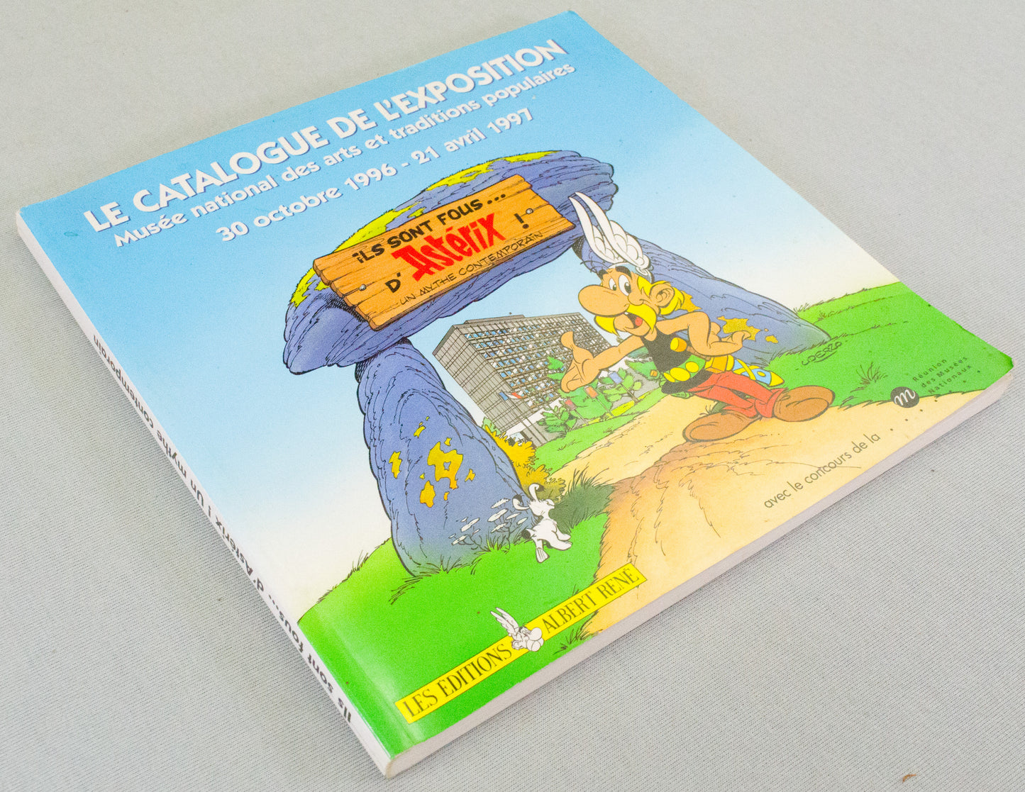 Asterix Le Catalogue de L'exposition 1st Edition Book - 1996 French PB Les Editions Rene