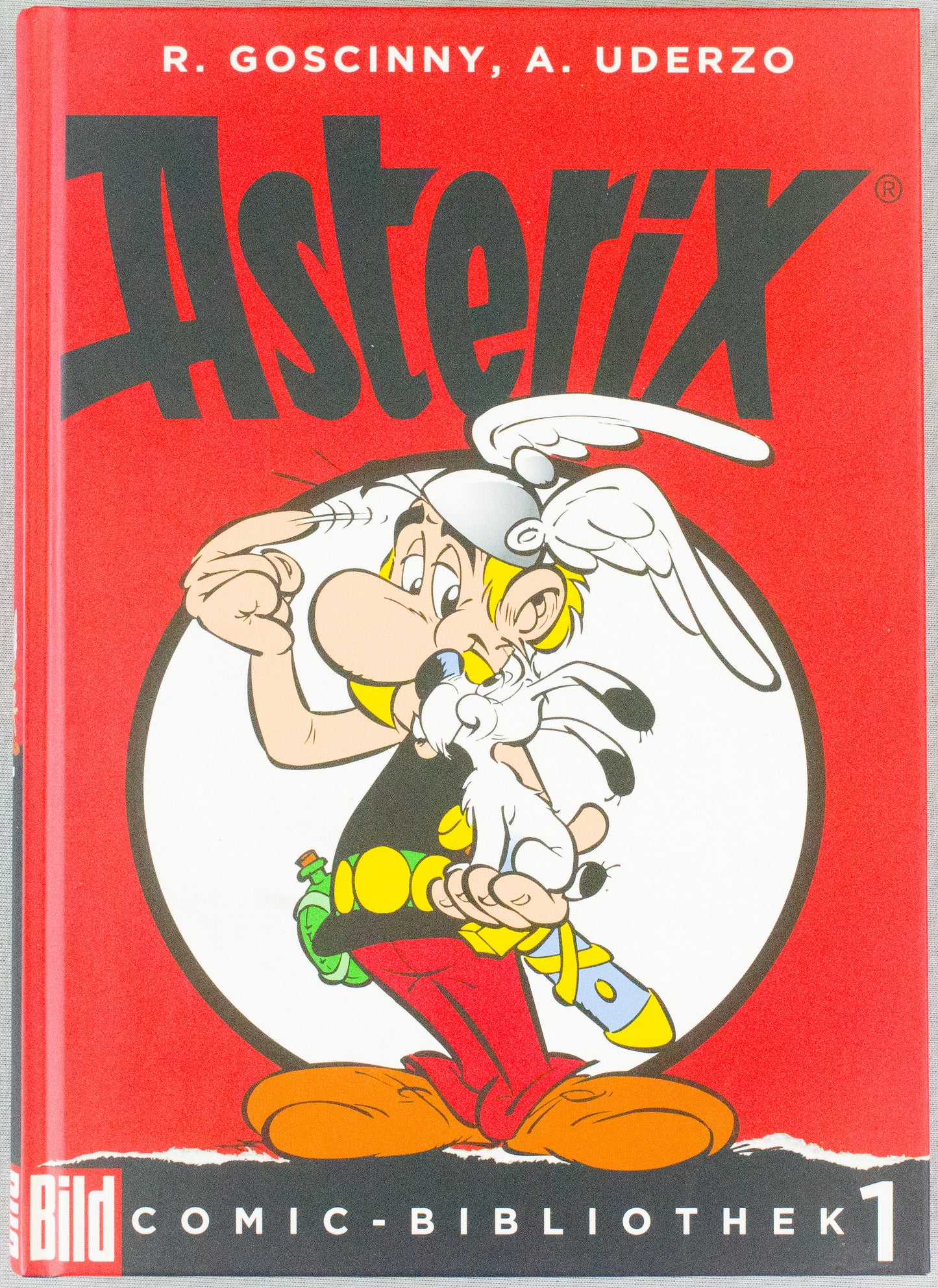 Asterix Comic Bibliothek Volume 1 - German Hardback 2005 Edition Bild Comic
