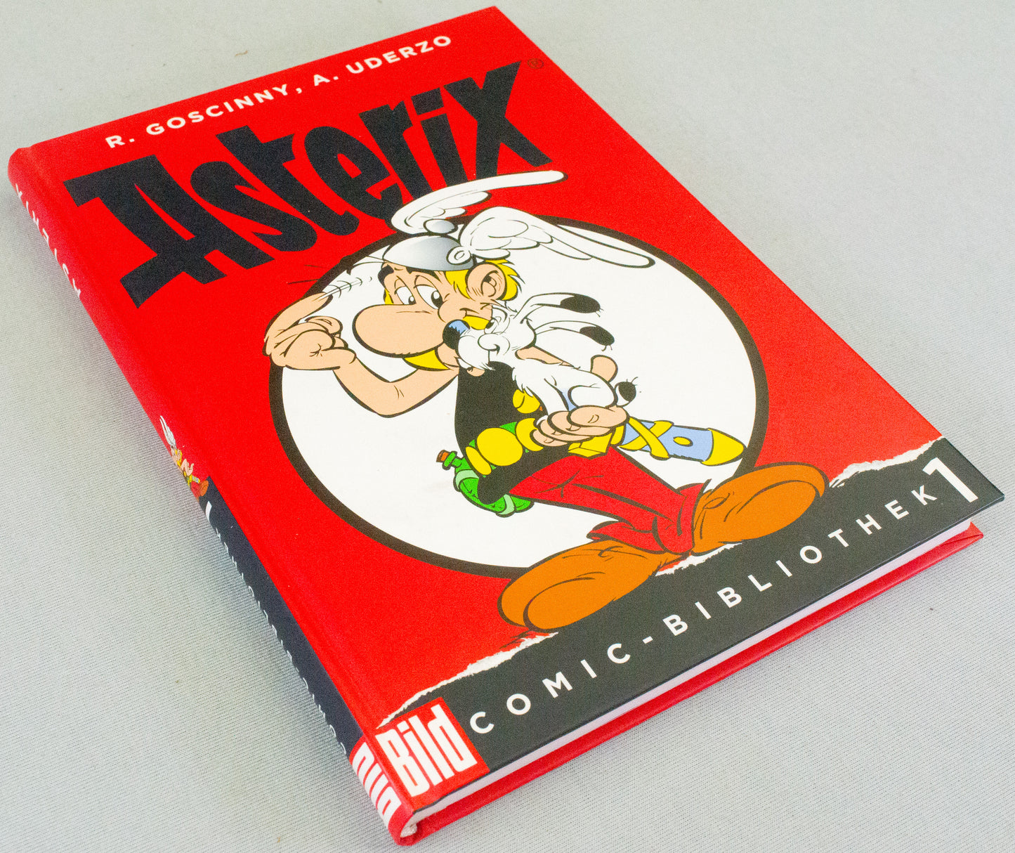 Asterix Comic Bibliothek Volume 1 - German Hardback 2005 Edition Bild Comic