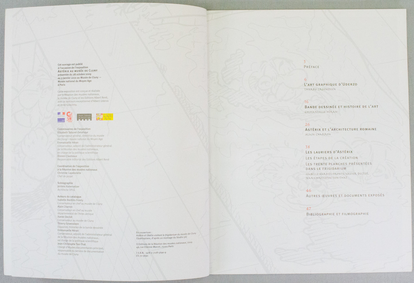 Asterix au Musee de Cluny book - Paperback 2009 French 1st Edition by Educa Books