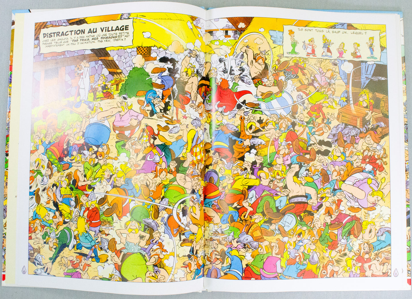 Asterix Game Book: Mais où est donc Idéfix? 2001 HB French Dragon d'Or 1st Edition