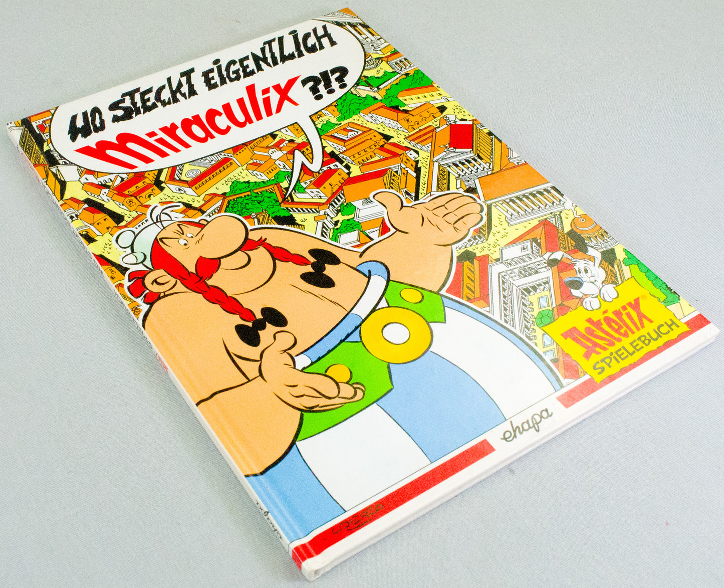 Asterix Game Book: Wo steckt eigentlich Miraculix? 2000 HB German Ehapa 1st Edition