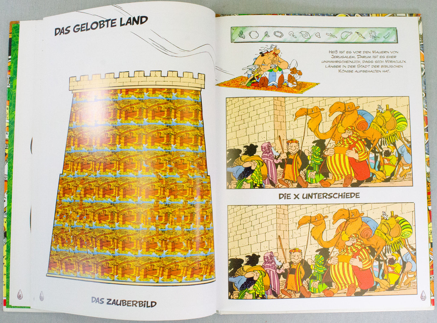 Asterix Game Book: Wo steckt eigentlich Miraculix? 2000 HB German Ehapa 1st Edition