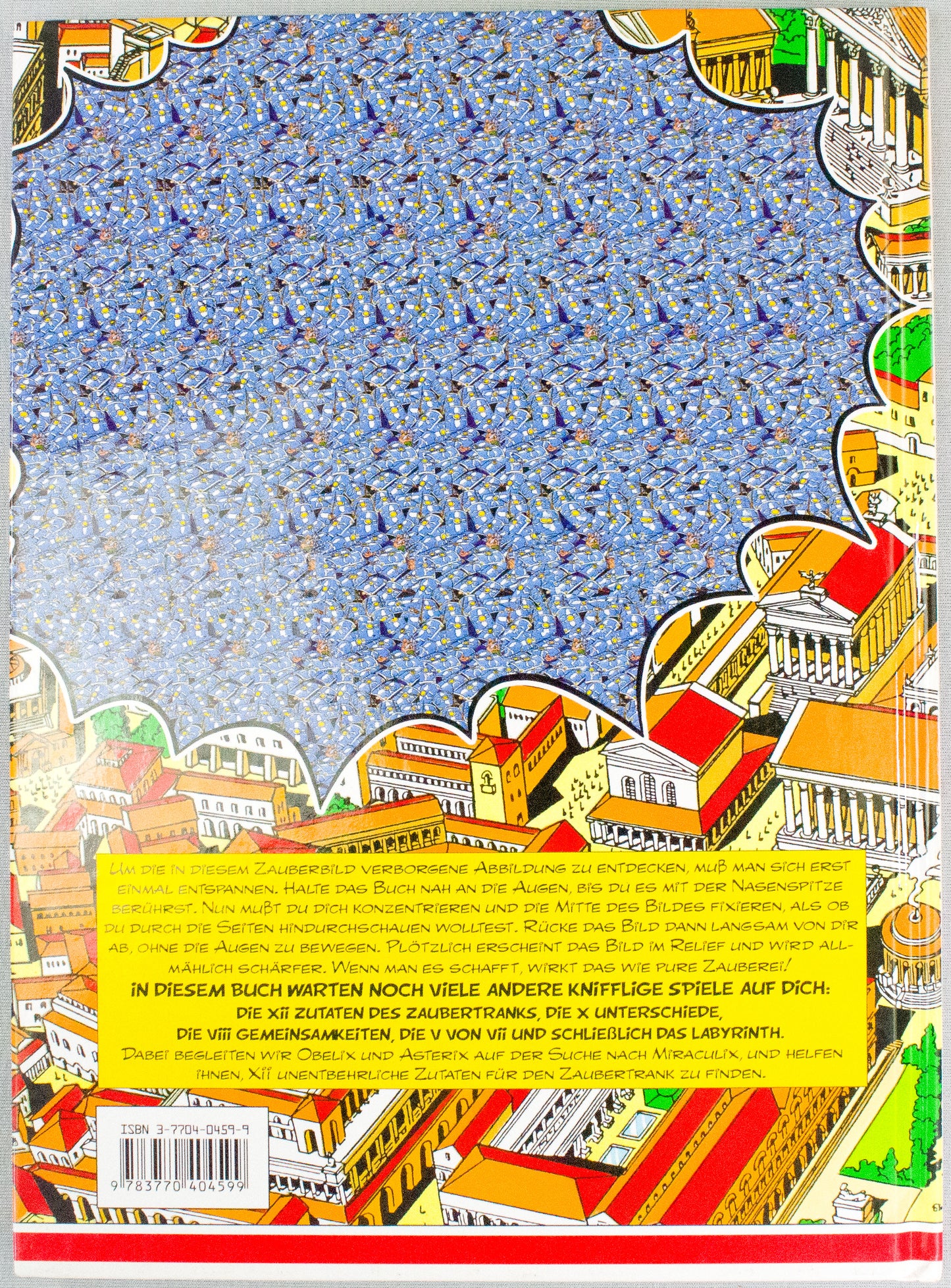 Asterix Game Book: Wo steckt eigentlich Miraculix? 2000 HB German Ehapa 1st Edition