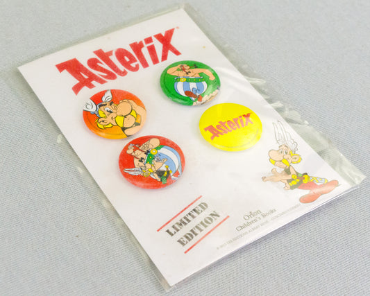 Asterix x4 Limited Edition Pin Badge set - 2015 Les Editions Albert Rene Goscinny/Underzo