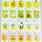 Asterix Les 6 Familles Character mini Cards - 2006 Editions Rene Card Game