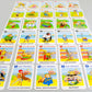 Asterix Les 6 Familles Character mini Cards - 2006 Editions Rene Card Game