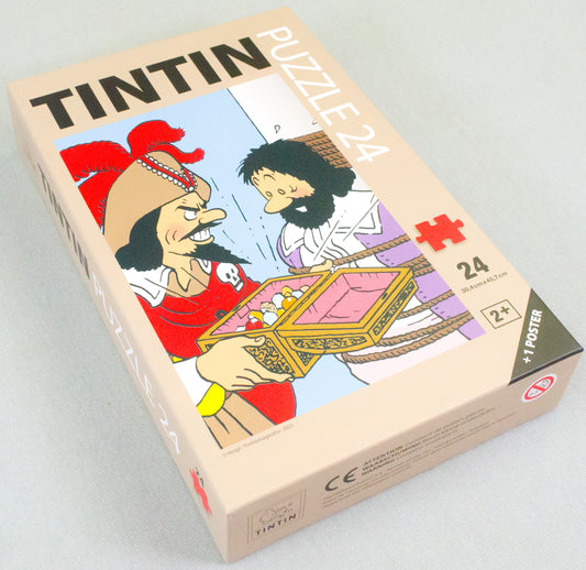 Moulinsart Tintin Puzzle (81560) - Pirate Treasure The Secret Of The Unicorn 30.4x45.7cm